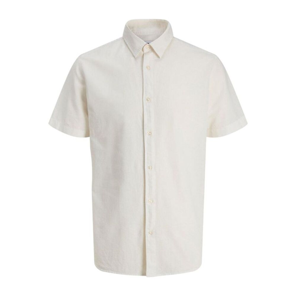 Jack And Jones Mens Plain Shirt / White